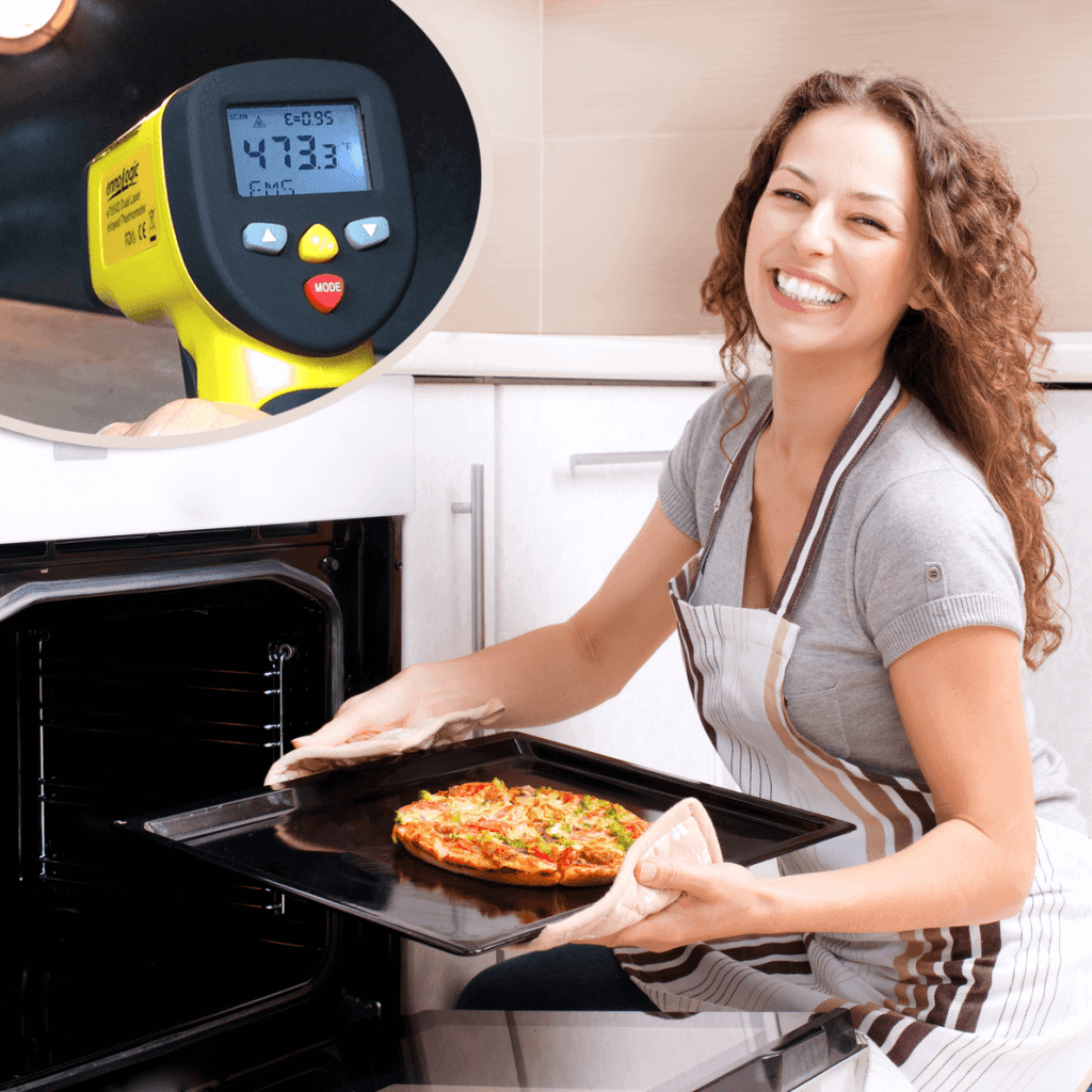 Digital Infrared Thermometer Temperature Gun Laser IR Cooking Oven  -50°C-550°C